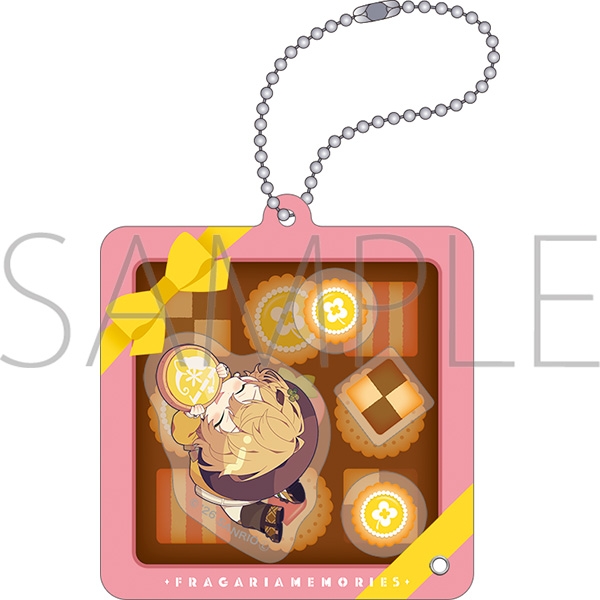 フラガリアメモリーズ かぷりっこ シャカシャカアクリルキーホルダー/プルース - 公式商品画像 | AniSmile