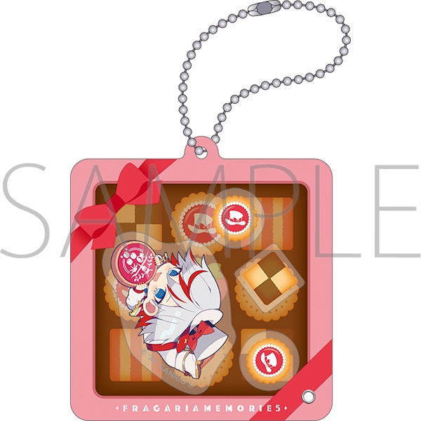 フラガリアメモリーズ かぷりっこ シャカシャカアクリルキーホルダー/ハルリット - 公式商品画像 | AniSmile