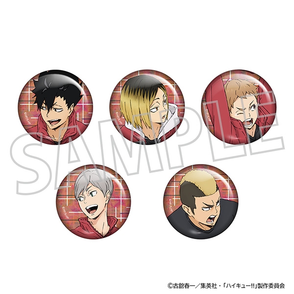 ハイキュー!! ホロキャラバッジコレクション - 公式商品画像 | AniSmile