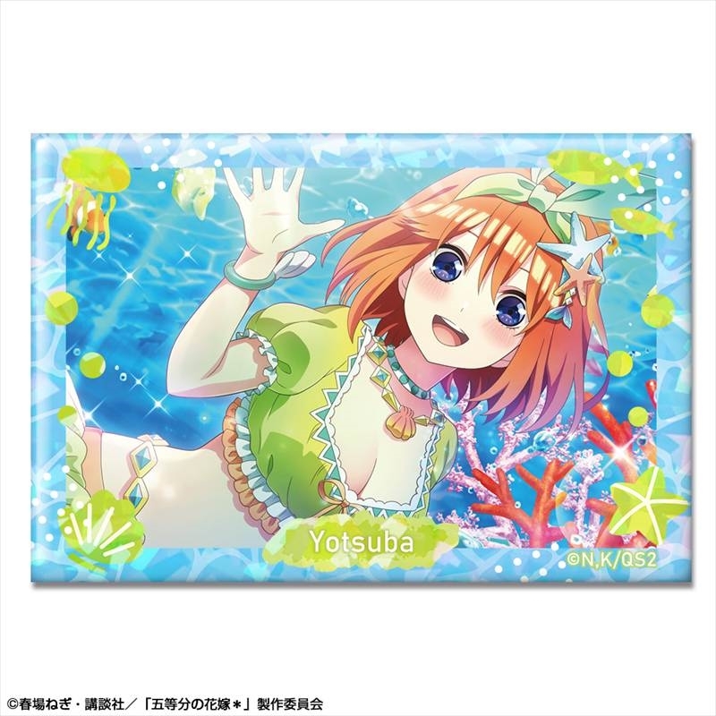 五等分の花嫁* ホログラム缶バッジ Ver.2 デザイン09(中野四葉/B) - 公式商品画像 | AniSmile
