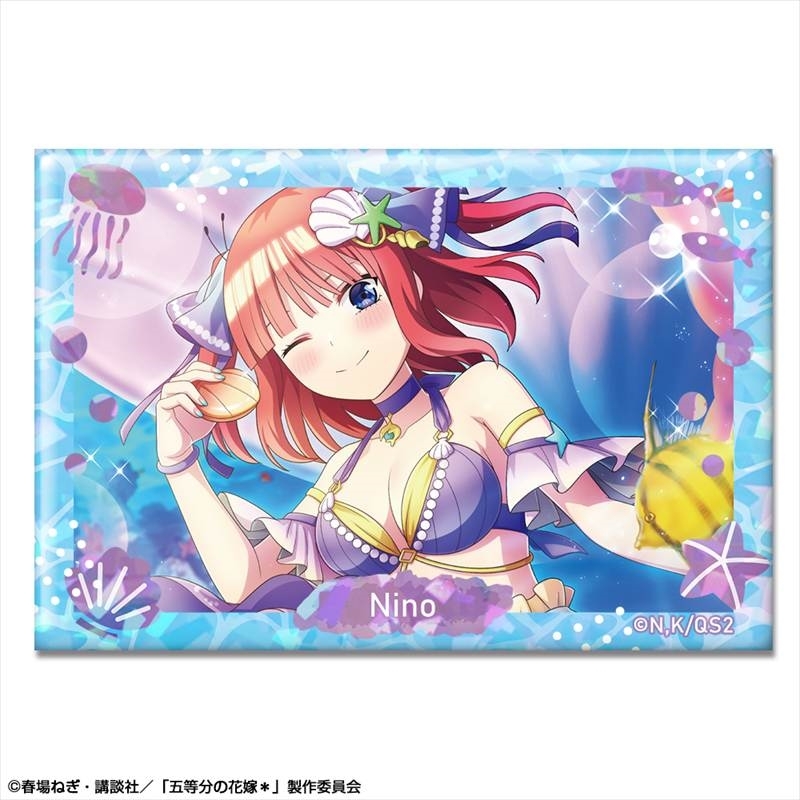 五等分の花嫁* ホログラム缶バッジ Ver.2 デザイン07(中野二乃/B) - 公式商品画像 | AniSmile