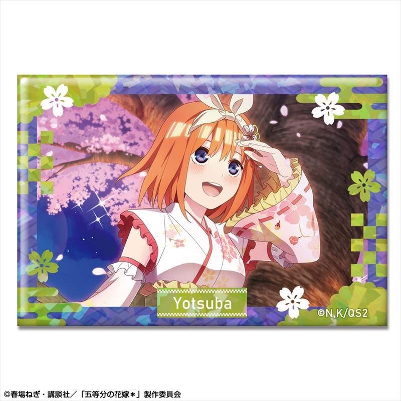 五等分の花嫁* ホログラム缶バッジ Ver.2 デザイン04(中野四葉/A) - 公式商品画像 | AniSmile