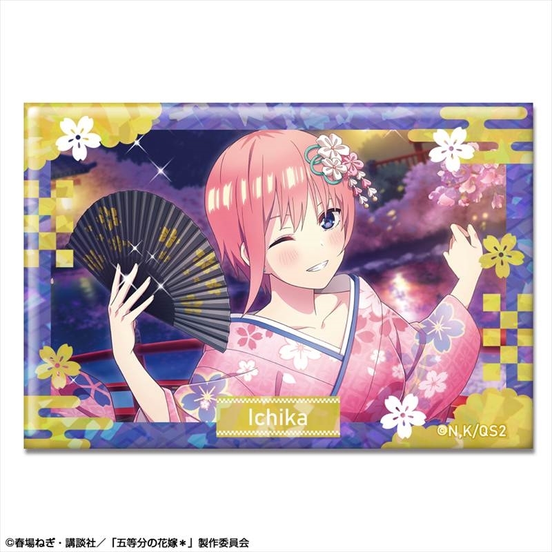 五等分の花嫁* ホログラム缶バッジ Ver.2 デザイン01(中野一花/A) - 公式商品画像 | AniSmile