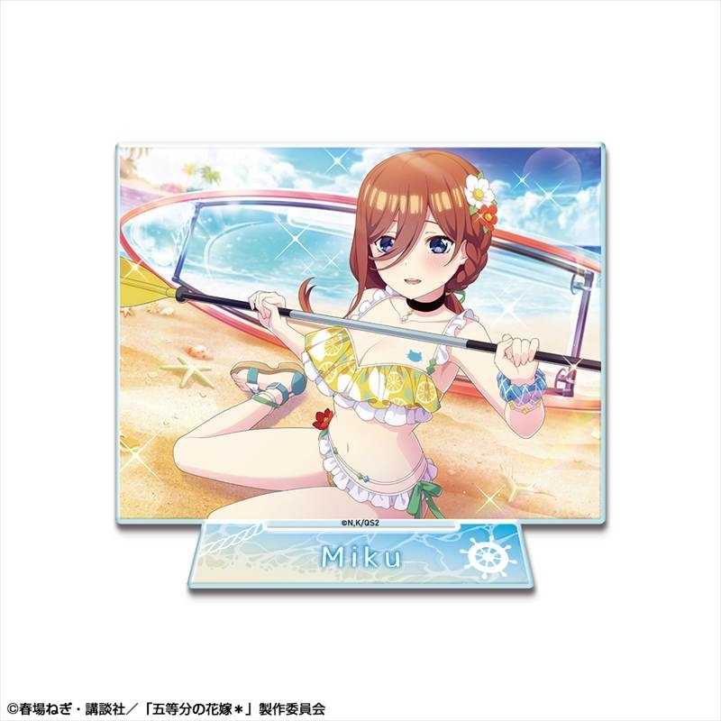 五等分の花嫁* アクリルスタンド Ver.2 デザイン03(中野三玖/A) 画像 2 | AniSmile