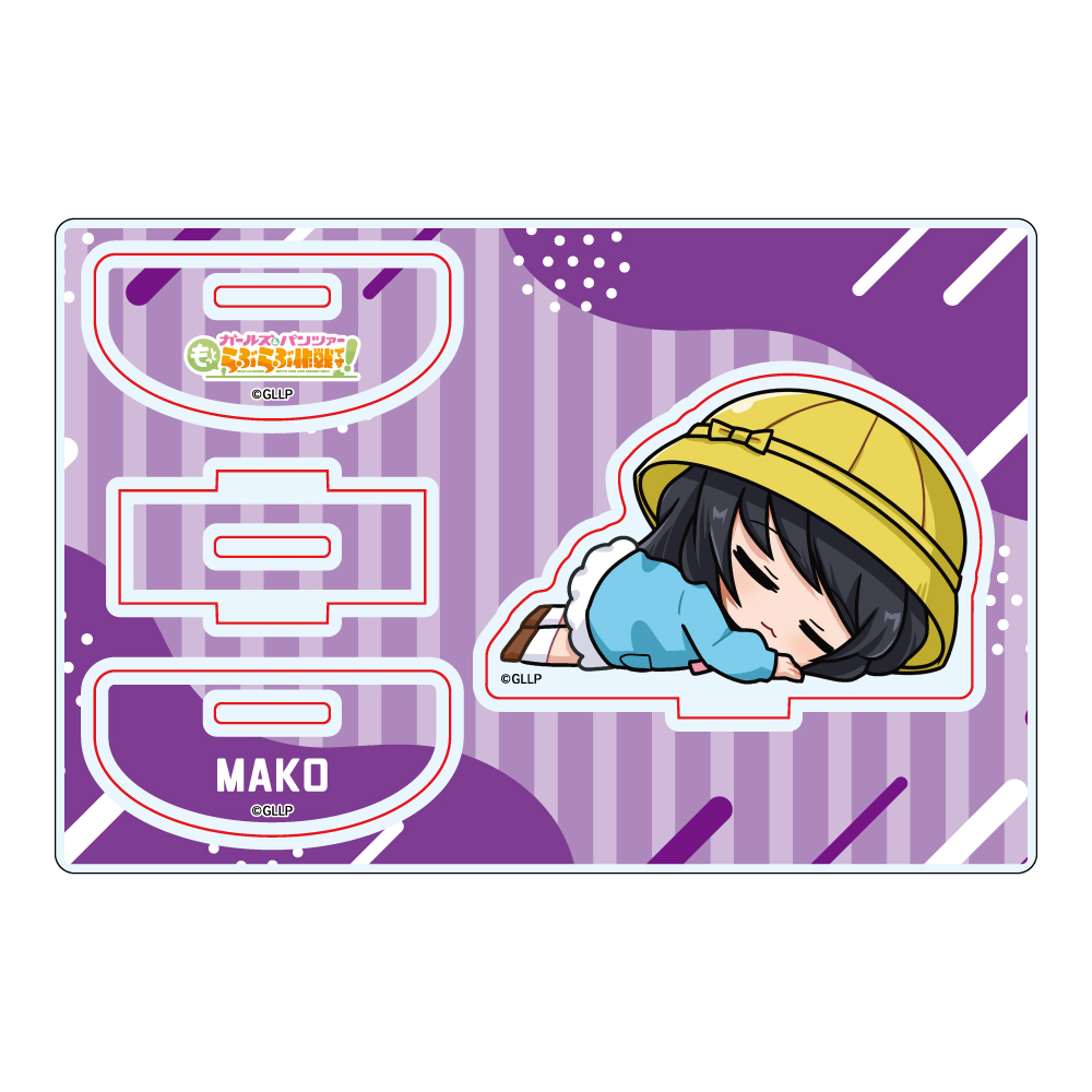ガールズ&パンツァー もっとらぶらぶ作戦です! MD ゆらゆらアクリルスタンド 冷泉麻子 - 公式商品画像 | AniSmile