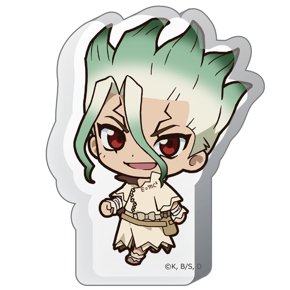 Dr.STONE ついてっく厚みアクリルスタンド 石神千空 - 公式商品画像 | AniSmile