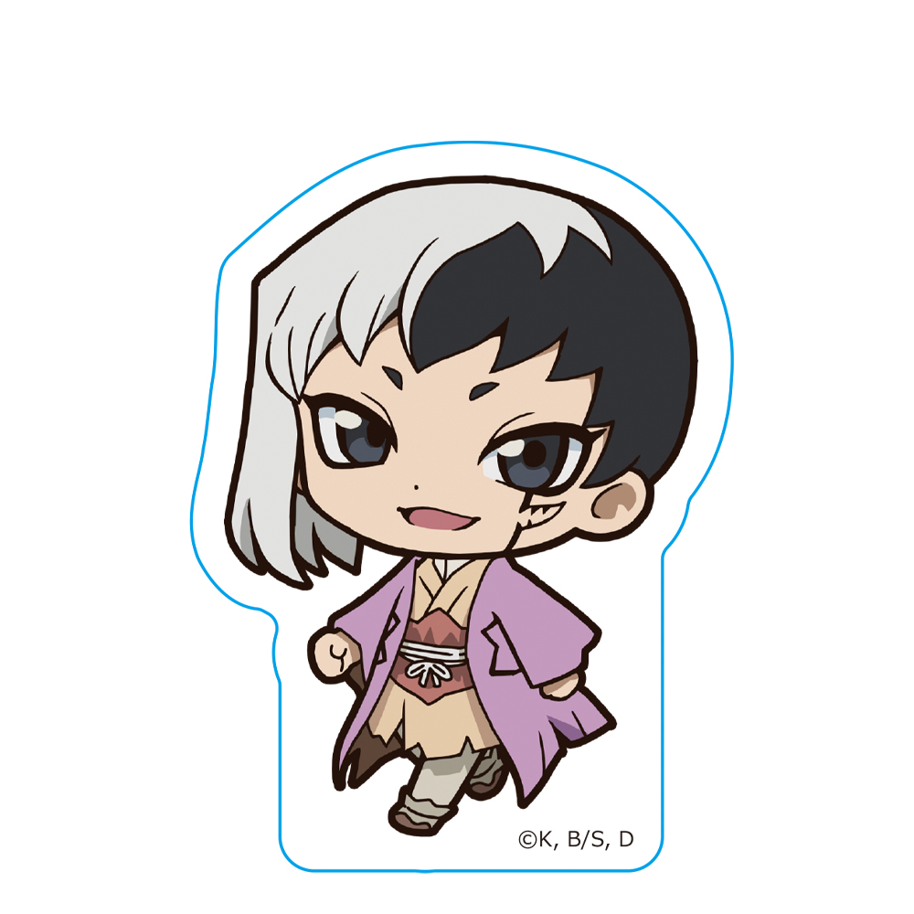 Dr.STONE ついてっく厚みアクリルスタンド あさぎりゲン 画像 2 | AniSmile
