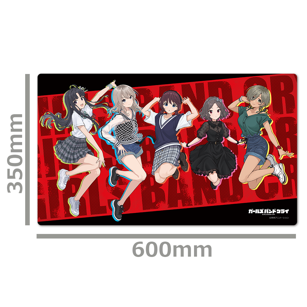 ガールズバンドクライ キャラクターラバーマット トゲナシトゲアリ vol.4 画像 3 | AniSmile