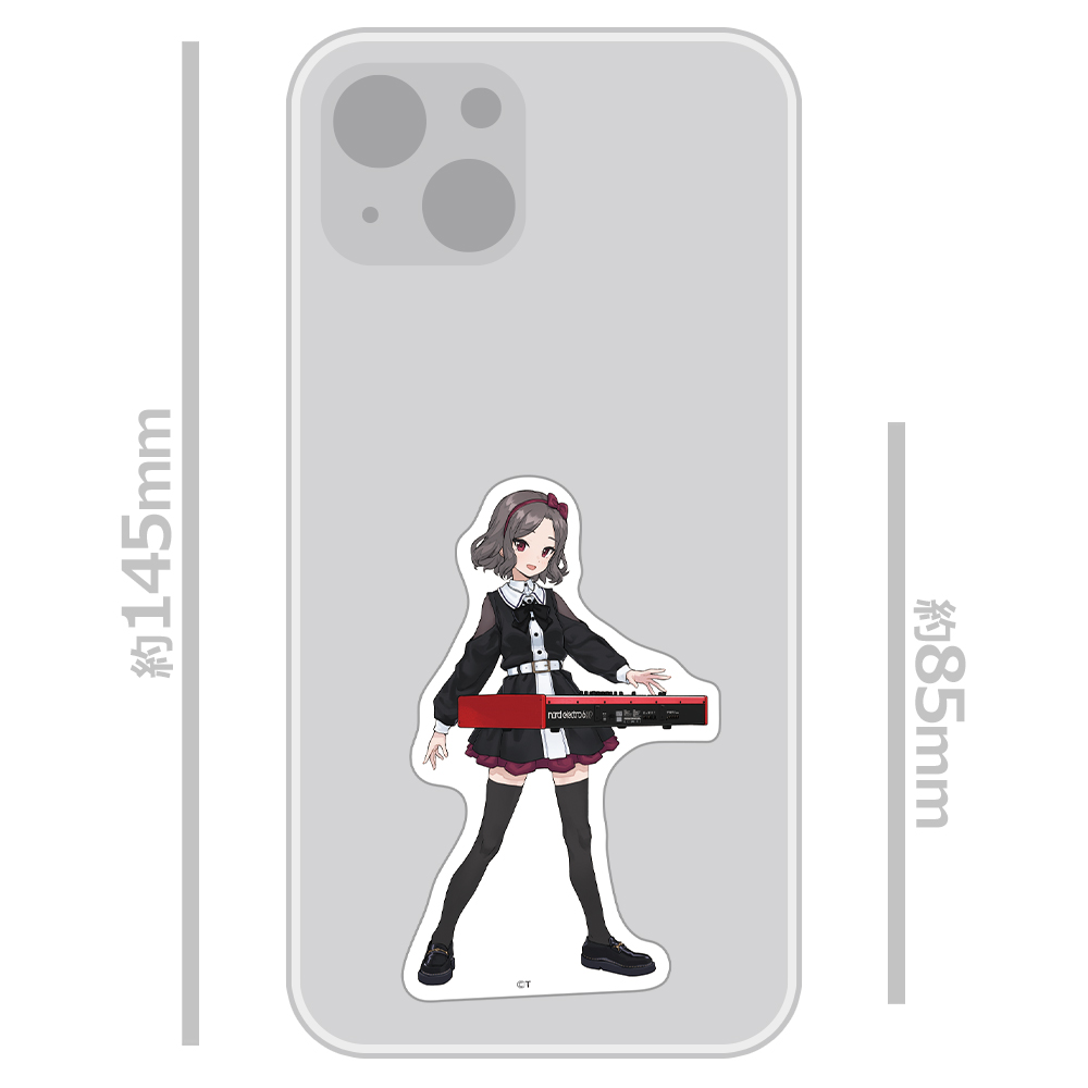 ガールズバンドクライ ダイカットステッカー 海老塚 智 vol.4 画像 3 | AniSmile