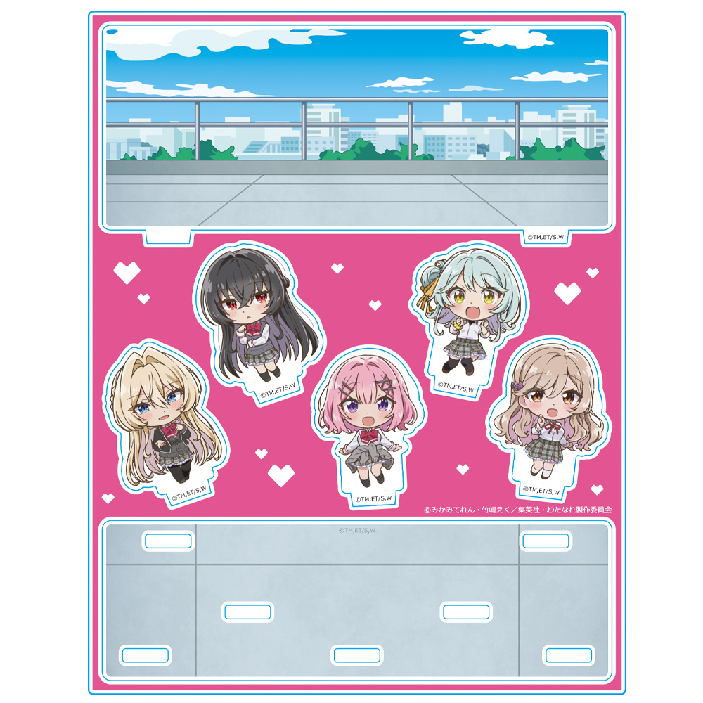 わたしが恋人になれるわけないじゃん、ムリムリ!(※ムリじゃなかった!?) アクリルジオラマ れな子&真唯&紫陽花&紗月&香穂 画像 2 | AniSmile