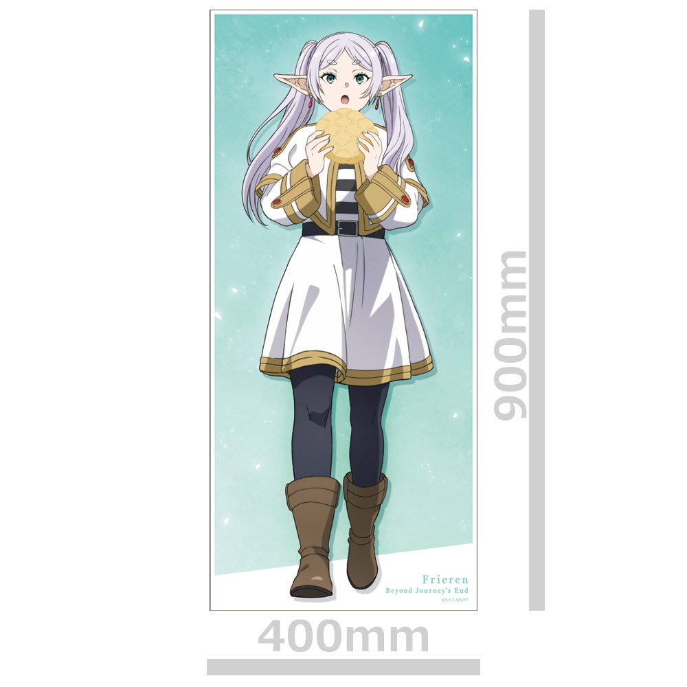 葬送のフリーレン 缶バッジ付キャラクター大判タオル フリーレン 画像 3 | AniSmile