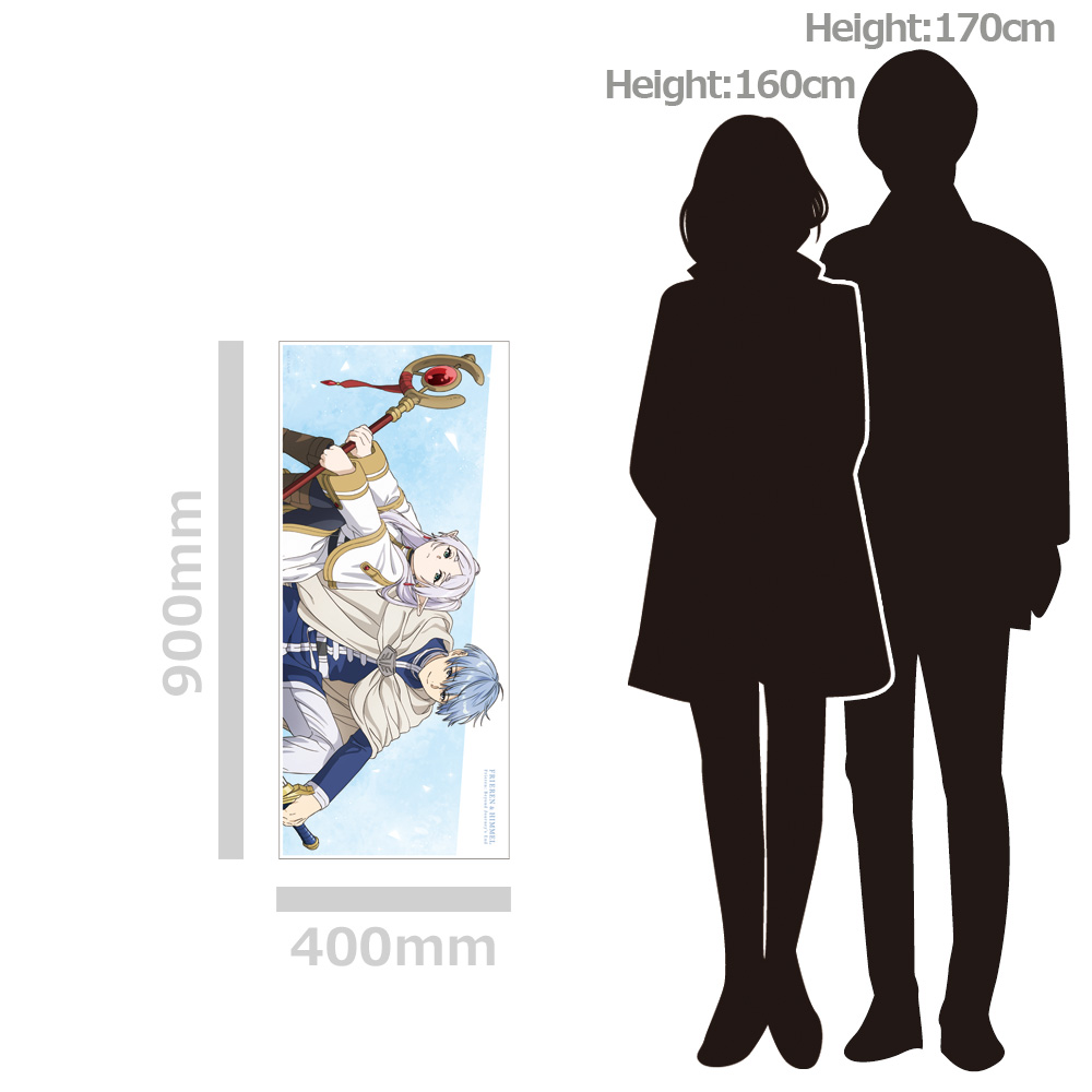 葬送のフリーレン 缶バッジ付キャラクター大判タオル フリーレン&ヒンメル 画像 4 | AniSmile