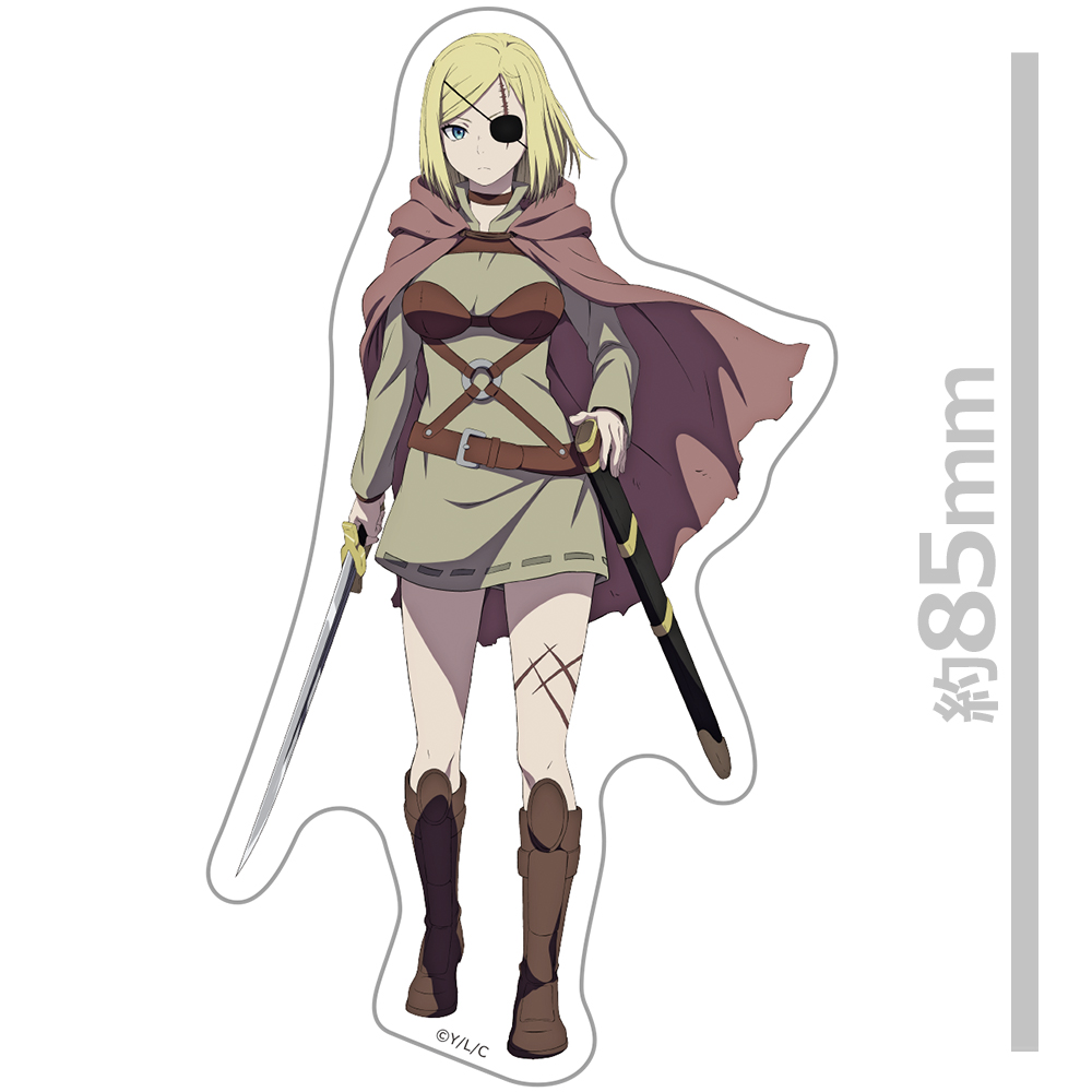 クレバテス-魔獣の王と赤子と屍の勇者- ダイカットステッカー アリシア 画像 2 | AniSmile