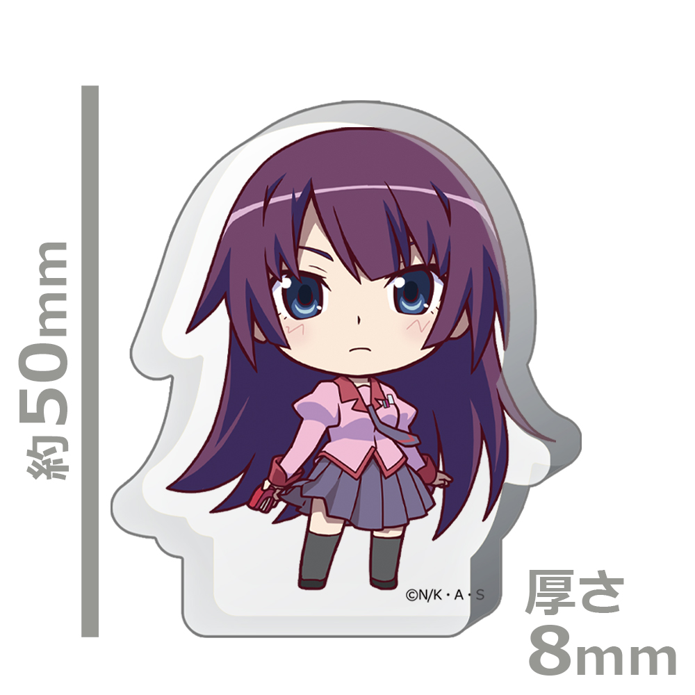 〈物語〉シリーズ 厚みアクリルスタンド 戦場ヶ原ひたぎ 画像 3 | AniSmile