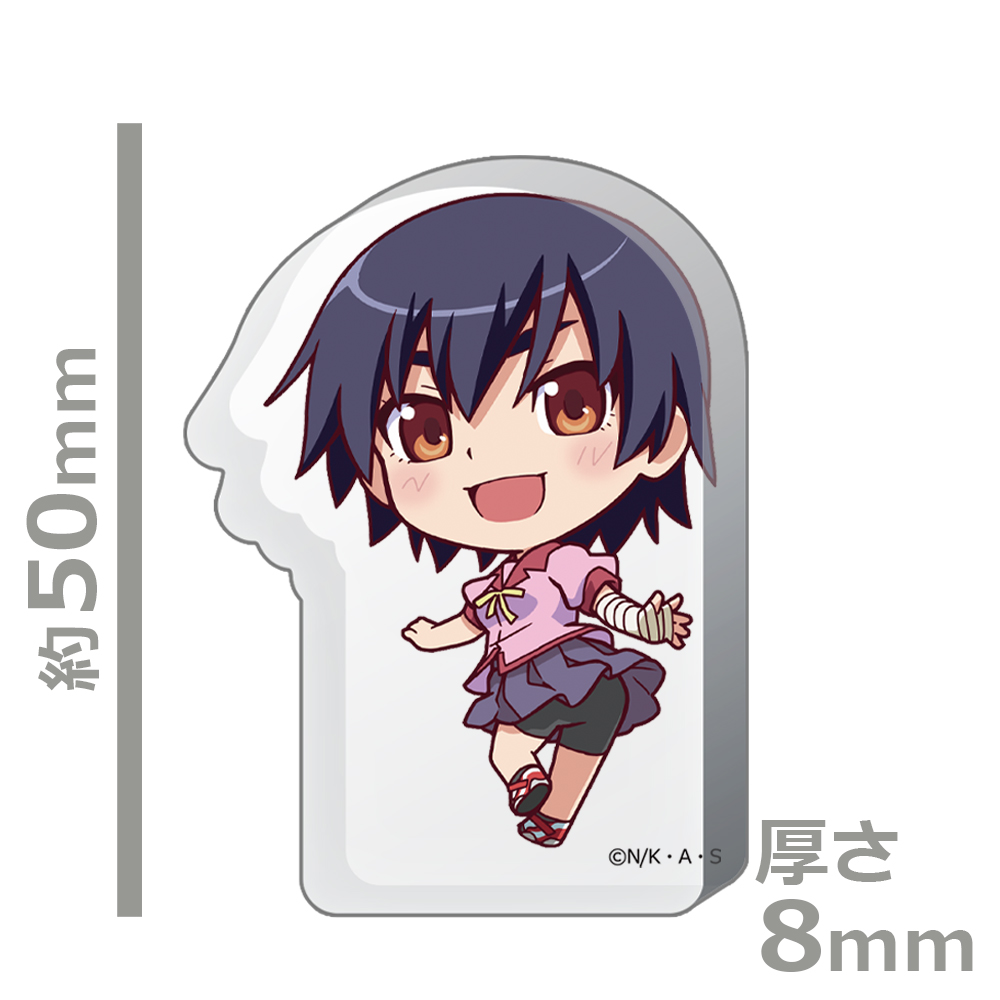 〈物語〉シリーズ 厚みアクリルスタンド 神原駿河 画像 3 | AniSmile