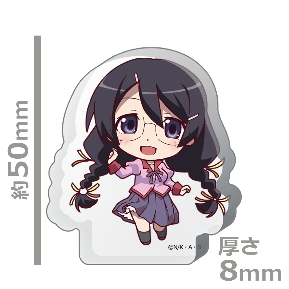 〈物語〉シリーズ 厚みアクリルスタンド 羽川翼 画像 3 | AniSmile