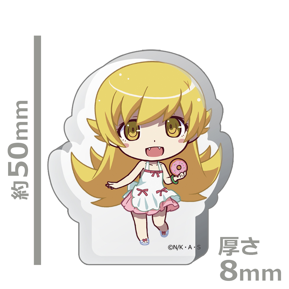 〈物語〉シリーズ 厚みアクリルスタンド 忍野忍 画像 3 | AniSmile
