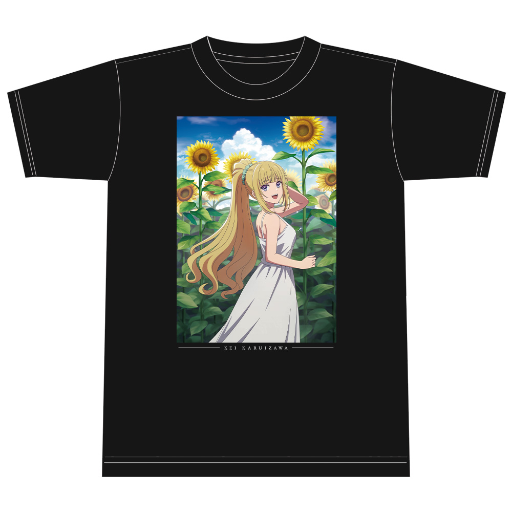 ようこそ実力至上主義の教室へ Tシャツ 軽井沢恵 vol.2 Lサイズ 画像 4 | AniSmile