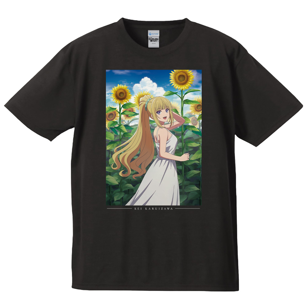 ようこそ実力至上主義の教室へ Tシャツ 軽井沢恵 vol.2 XLサイズ 画像 2 | AniSmile