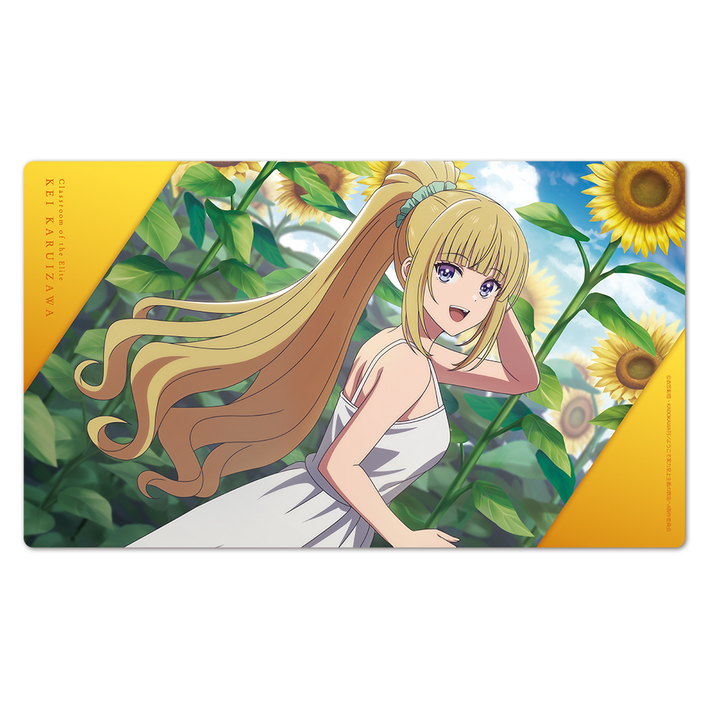 ようこそ実力至上主義の教室へ キャラクターラバーマット 軽井沢恵 vol.2 - 公式商品画像 | AniSmile