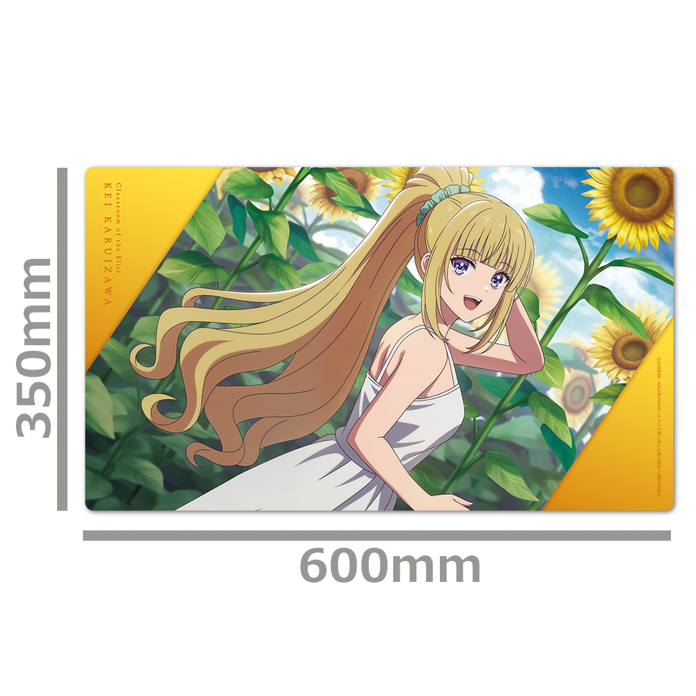 ようこそ実力至上主義の教室へ キャラクターラバーマット 軽井沢恵 vol.2 画像 3 | AniSmile