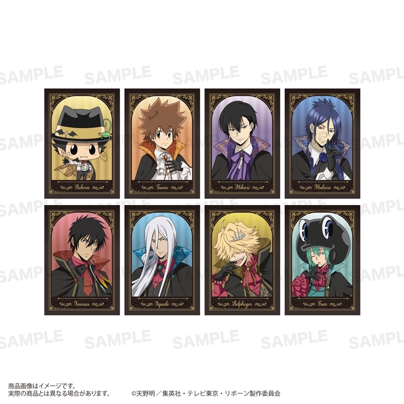 家庭教師ヒットマンREBORN! トレーディングフォト風カード (Vampire ver.) 画像 3 | AniSmile