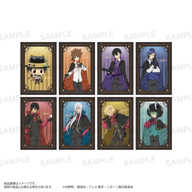 家庭教師ヒットマンREBORN! トレーディングフォト風カード (Vampire ver.) 画像 4 | AniSmile