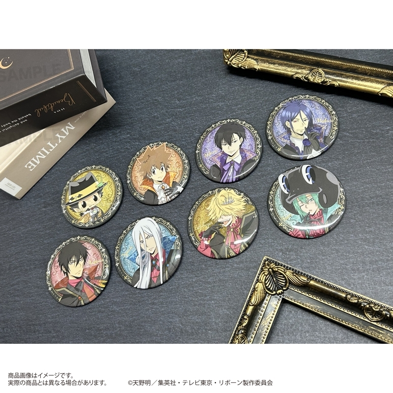 家庭教師ヒットマンREBORN! トレーディンググリッター缶バッジ (Vampire ver.) 画像 3 | AniSmile