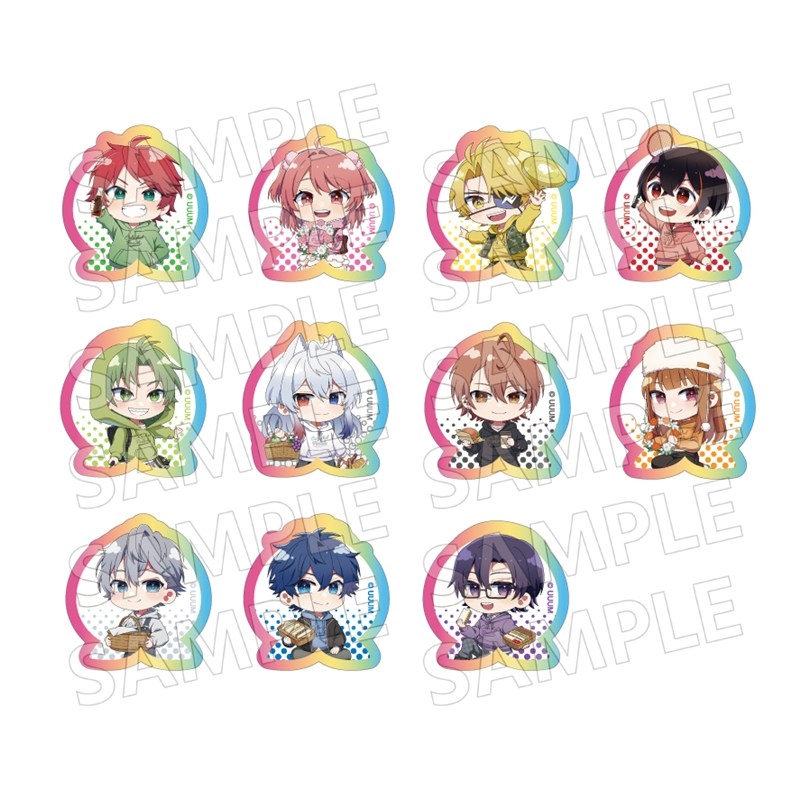 カラフルピーチ 【再販】フレークシール からぴちピクニック① - 公式商品画像 | AniSmile