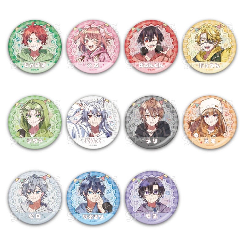 カラフルピーチ 【再販】ラメキラカンバッジコレクション からぴちピクニック - 公式商品画像 | AniSmile