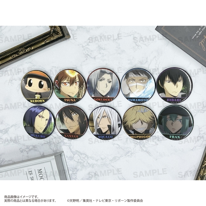 家庭教師ヒットマンREBORN! トレーディング場面写缶バッジ 画像 3 | AniSmile