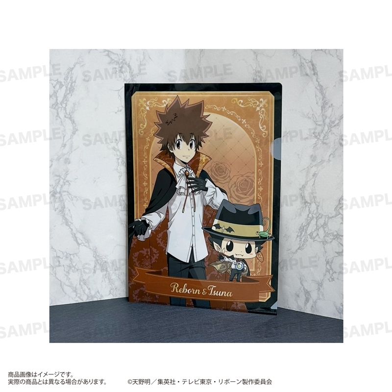 家庭教師ヒットマンREBORN! クリアファイル(Vampire ver.) リボーン&沢田 綱吉 画像 4 | AniSmile