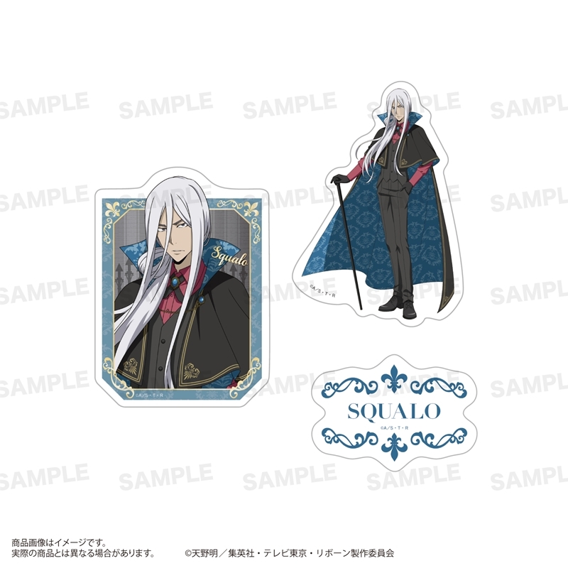 家庭教師ヒットマンREBORN! ステッカーセット(Vampire ver.) スペルビ・スクアーロ(10年後) - 公式商品画像 | AniSmile