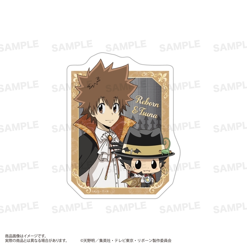 家庭教師ヒットマンREBORN! ステッカーセット(Vampire ver.) リボーン&沢田 綱吉 画像 2 | AniSmile