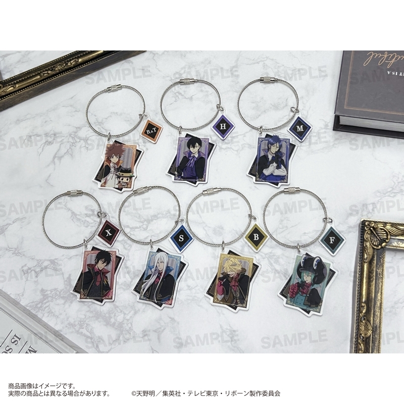 家庭教師ヒットマンREBORN! ワイヤーアクリルキーホルダー(Vampire ver.) リボーン&沢田 綱吉 画像 2 | AniSmile