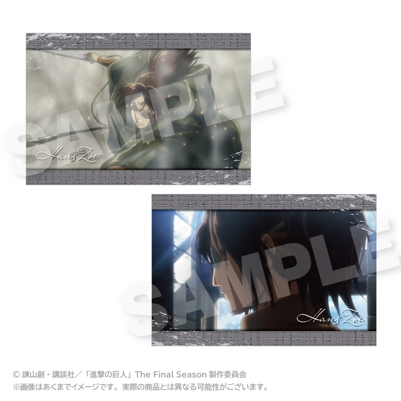 進撃の巨人 メモリーズポストカードセット ハンジ・ゾエ - 公式商品画像 | AniSmile