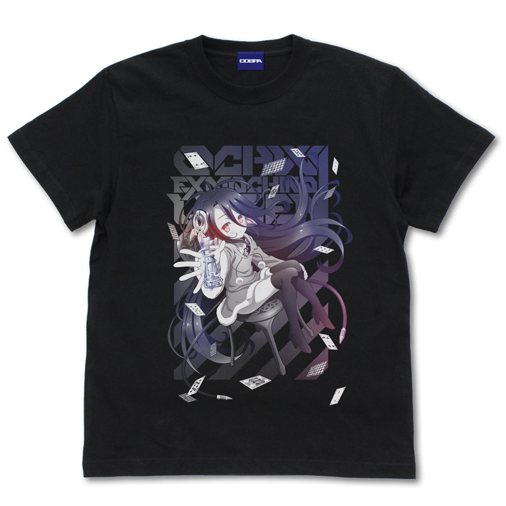 ノーゲーム・ノーライフ ゼロ 描き下ろし シュヴィ Tシャツ ASCIENT!Ver./BLACK-S - 公式商品画像 | AniSmile