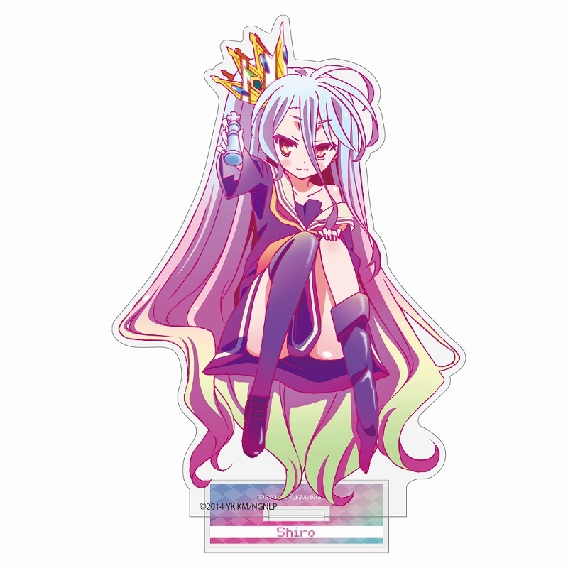 ノーゲーム・ノーライフ 「白」アクリルスタンド 『 』の片割れVer. - 公式商品画像 | AniSmile