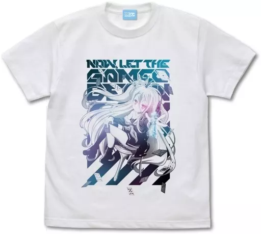 ノーゲーム・ノーライフ 描き下ろし「白」Tシャツ ASCIENTE!Ver./WHITE-XL - 公式商品画像 | AniSmile