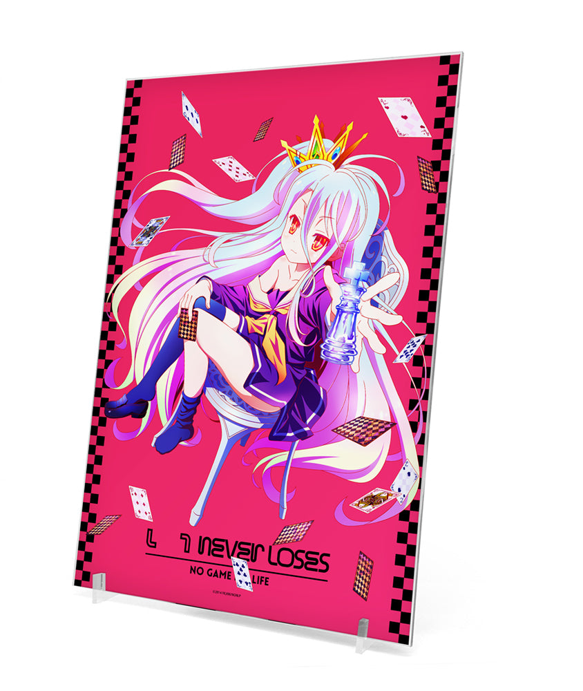 ノーゲーム・ノーライフ 描き下ろし 「白」アクリルアートボード ASCIENTE!Ver. - 公式商品画像 | AniSmile
