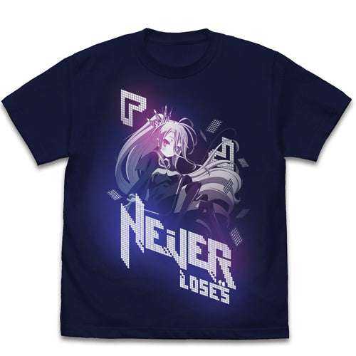 ノーゲーム・ノーライフ 「白」TシャツVer.2.0/NAVY-S - 公式商品画像 | AniSmile