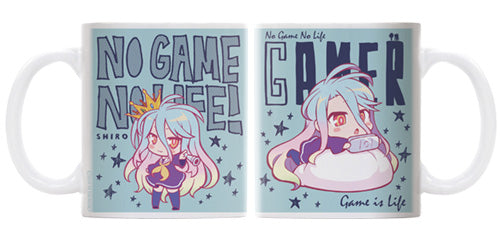ノーゲーム・ノーライフ 「白」リラックス フルカラーマグカップ - 公式商品画像 | AniSmile