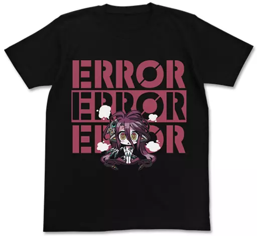 ノーゲーム・ノーライフ シュヴィ エラーTシャツ/BLACK-XL - 公式商品画像 | AniSmile