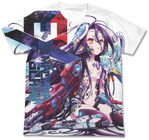 ノーゲーム・ノーライフ シュヴィ フルグラフィックTシャツ/WHITE-S - 公式商品画像 | AniSmile