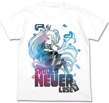 ノーゲーム・ノーライフ 「白」Tシャツ/WHITE-L - 公式商品画像 | AniSmile