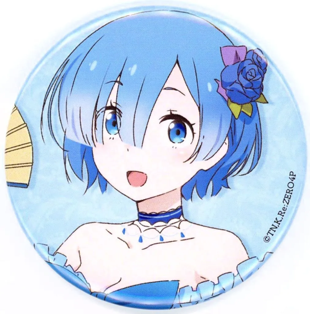 Re:ゼロから始める異世界生活 描き下ろし レム 65mm缶バッジ パーティードレスver. - 公式商品画像 | AniSmile