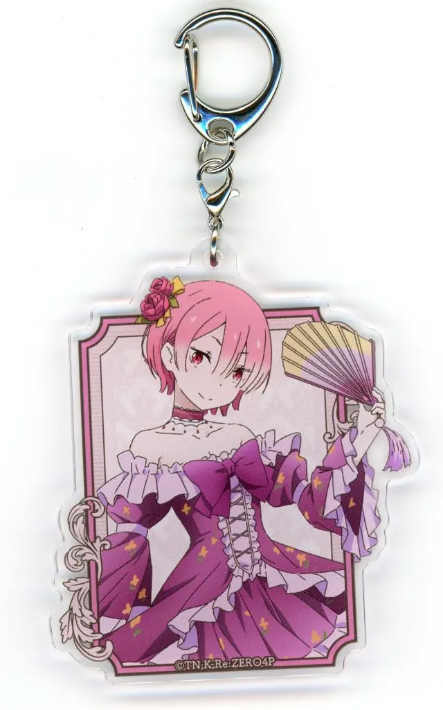 Re:ゼロから始める異世界生活 描き下ろし ラム アクリルマルチキーホルダー パーティードレスver. - 公式商品画像 | AniSmile