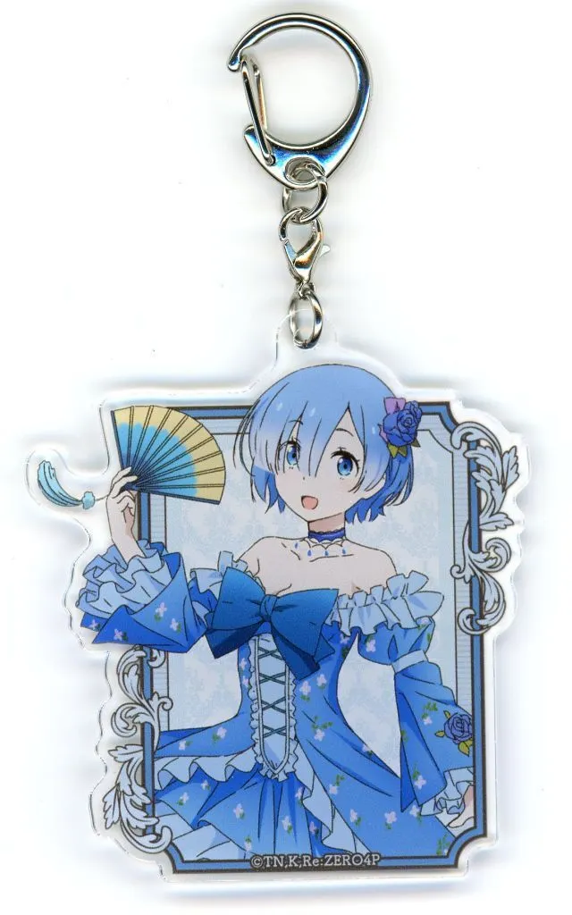 Re:ゼロから始める異世界生活 描き下ろし レム アクリルマルチキーホルダー パーティードレスver. - 公式商品画像 | AniSmile