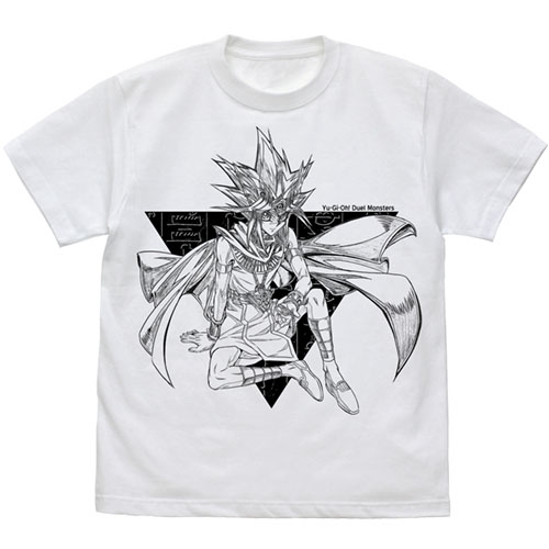 遊戯王 アテムTシャツ/WHITE-L - 公式商品画像 | AniSmile