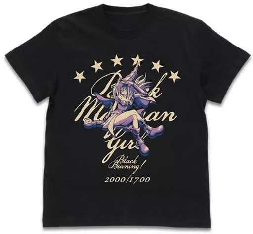遊☆戯☆王デュエルモンスターズ ブラックマジシャンガール TシャツVer.2.0/BLACK-M - 公式商品画像 | AniSmile